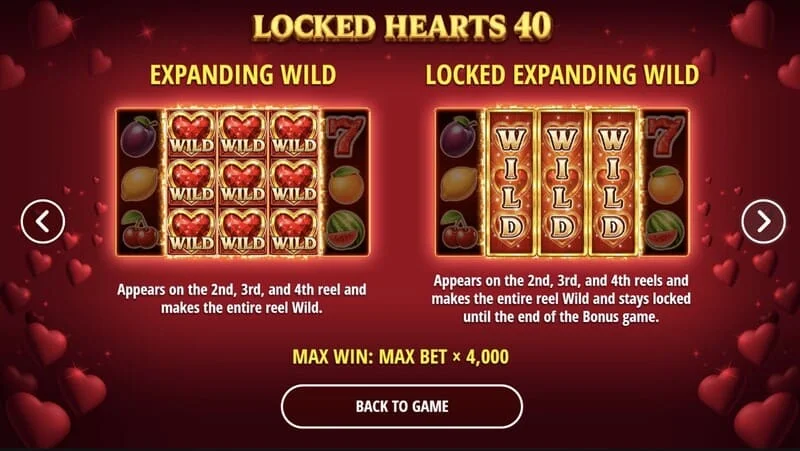 Locked Hearts 40 - expanding heart Wild